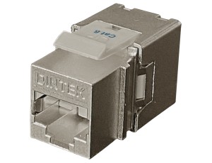 PowerMAX Cat.6 ezi-JACK Vertical Shielded Jack