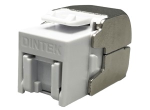 PowerMAX+ Cat.6A Toolless Unshielded Shuttered Jack