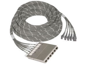 DINTEK 50mtr Cat.6A S/FTP RJ45 - Cassette Pre-terminated Cable
