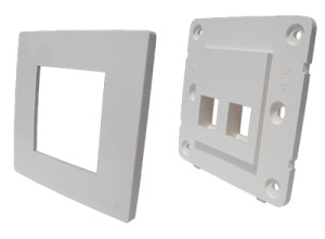 2 Port UK Style Designer CurvaPlate