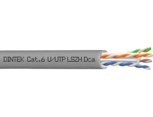 PowerMAX500 Enhanced 4P Cat.6 U/UTP 23AWG LSZH Dca Cable - Gray