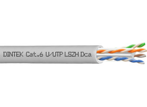 PowerMAX500 4P Cat.6 U/UTP 23AWG LSZH Dca Cable - Gray