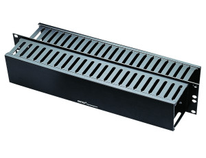 DINTEK 2U Double Sided Finger Duct Panel