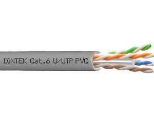 PowerMAX500 4P Cat.6 U/UTP 23AWG PVC Cable - Gray