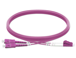 Light-LINKS LC/SC Duplex OM4 Patch Cords