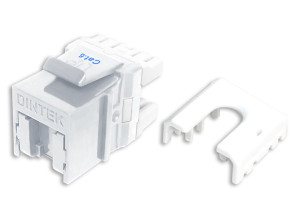 PowerMAX Cat.6 F-Type Vertical ezi-JACK - Shuttered