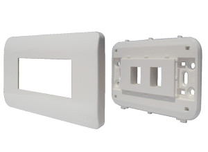 2 Port US Style Designer CurvaPlate