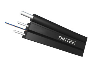 FTTH 2 Core Outdoor Aerial Flat Drop Cable