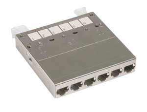 ezi-PANEL Cat.6A RJ45 Shielded Cassette - Component Level